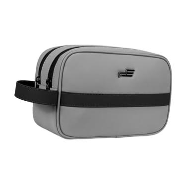 Imagem de Zxpjkyu Bolsa de Golfe Leve com Zíper único, Ideal para Viagens, Transporte de Acessórios de Golfe, para Golfistas, Treinos E para Levar com Os Amigos, Cinza