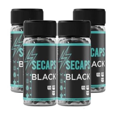 Imagem de SECAPS Black – Suplemento Alimentar em Cápsulas 60 CAPS. (500 mg) – Fórmula Premium para Suporte Metabólico & Energia (4)