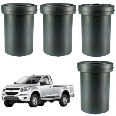 Imagem de Kit Bucha Jumelo Maior Traseiro Algema Feixe Mola S10 2012 2013 2014 2015 2016 2017 2018 2019 2020 2021 2022 - GP5513, 97.946.545