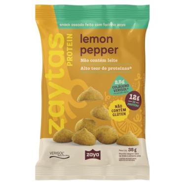 Imagem de Snack Assado Lemon Pepper Zaytas Protein Pacote 35g