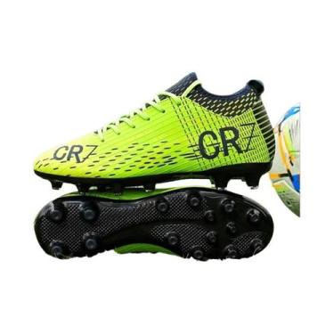 Imagem de Chuteiras Profissionais Masculinas Para Futebol Indoor TF AG Society, 