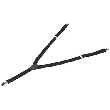 Imagem de Yinhing Calças Ajustáveis ​​usando Cinto Ferramenta de Curativo Auxiliar para Idosos Com Deficiência Com Problemas Nas Costas Liga de Poliéster 2,5 Cm de Largura Prata (Preta)