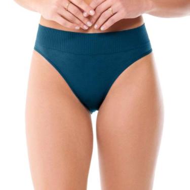 Imagem de Calcinha Tanga Jacquard Sem Costura Anoitecer - Trend, GG