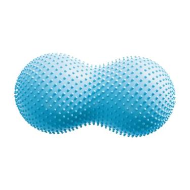 Imagem de Pegciuho Bola de Exercícios, Bola de Pilates, Assento Sensorial, Bola de PVC Confortável E Estável, Adequada para Gestantes E Crianças, Azul