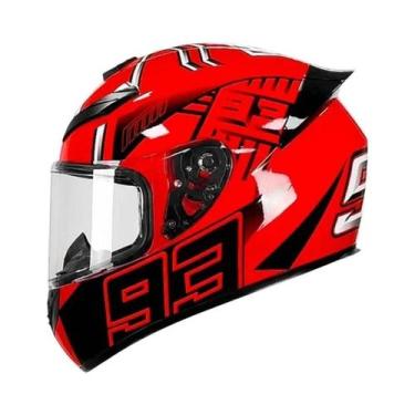 Imagem de Capacete De Motocicleta Unissex DOT, Segurança Para Passeios Ao Ar Liv