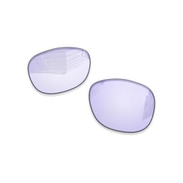 Imagem de LenzReborn Lentes de reposição polarizadas de 1,6 mm para óculos de sol RayBan Meta Wayfarer RW4008 53 mm, proteção UV - Mais opções, Roxo com pouca luz, não polarizado, One Size