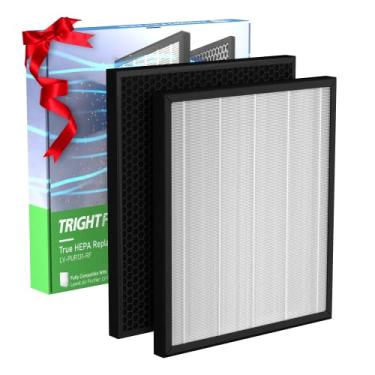 Imagem de LV-PUR131 Filter Replacement, H13 True HEPA Filter for LEVOIT Air Purifier LV-PUR131, Activated Carbon Filter Set Compatible with LEVOIT LV-PUR131S, LV-PUR131-RF
