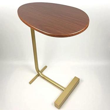 Imagem de Mesa lateral moderna minimalista removível sofá de ferro forjado mini mesa de centro mesa de cabeceira móveis sala de estar mesa de chá mesa de café (cor: B estilo 1) (estilo B 1) (estilo B 1)