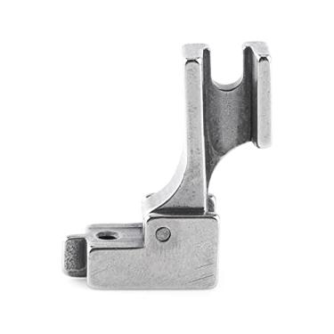 Imagem de Phefop Calcador de Máquina de Costura Industrial, pé de Zíper Invisível de Aço, Compatibilidade Universal para Máquinas de Costura de Cama Plana e Tecidos Grossos