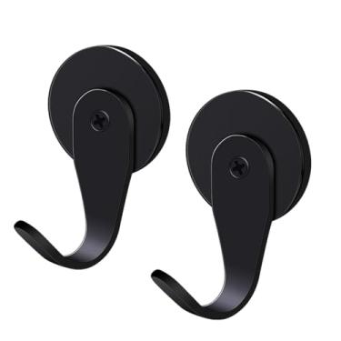 Imagem de MrAthlet Gancho magnético de guirlanda, gancho magnético resistente comporta até 5 kg para portas/superfícies de metal para porta frontal de metal e decorações de Natal