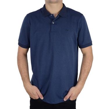 Imagem de Camisa Polo Masculina Ogochi Slim Piquet Marinho - 00749-Masculino