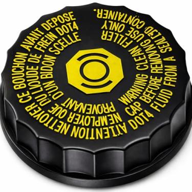 Imagem de Tampa do reservatório de fluido de freio compatível com Citroen Peugeot 206 306 307 308 408, 508, C2, C3-XR, C4, C5, substituição # 1613328880, 34336851090, 464338, 472300D000 10