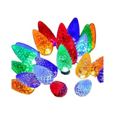 Imagem de Luz De Natal Em Forma De Morango À Prova d'Água Com Energia Solar, 20 