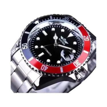 Imagem de Relógio Mecânico Automático À Prova d'Água Para Homens Em Aço Inoxidáv