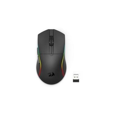 Imagem de Mouse Gamer Sem Fio Redragon Deicide Standard, RGB, Wireless, Preto - M816-STD