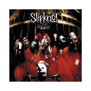 Imagem de Pôster De Capa De Álbum Slipknot Em Tela Para Fãs De Heavy Metal E Rap