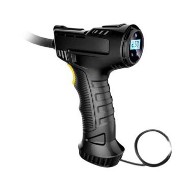 Imagem de Compressor De Ar Portátil Para Carro 120W, Inflador De Pneus Sem Fio/C