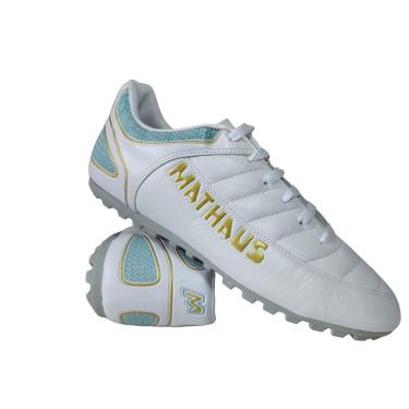 Imagem de Chuteira Society Couro Original Mathaus New Galatic-Feminino