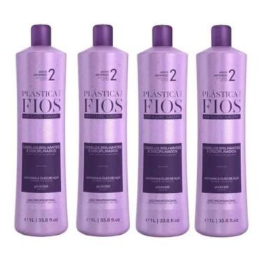 Imagem de Plástica dos Fios Cadiveu Passo 2 Combo 4  Selagem Profissional e Bril