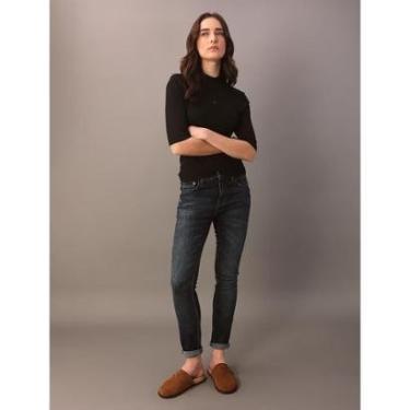 Imagem de Calça Jeans New Skinny Pequenos Puídos-Feminino