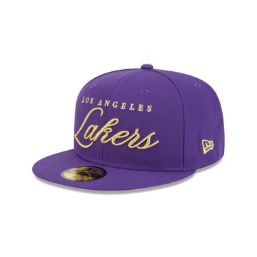 Imagem de BONE NEW ERA 59FIFTY LOS ANGELES LAKERS NBA ROXO-Masculino