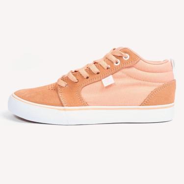 Imagem de Tênis DC Shoes Anvil La Mid W Peach/Peach/White PEACH/PEACH/WHITE-34-Masculino