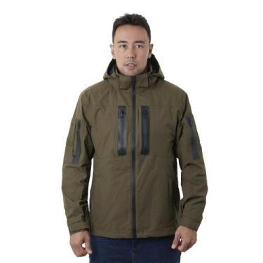 Imagem de Jaqueta Impermeável Invictus Rain 2.0 Verde, P