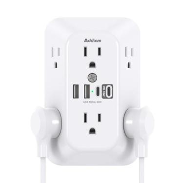 Imagem de Filtro de Linha Addtam 6 Tomadas 4 USB PD30W Proteção Contra Surtos 18