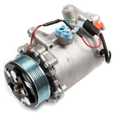 Imagem de Compressor de Ar Condicionado ECCPP TRSE09 com Embreagem para Honda Ac