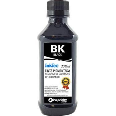 Imagem de Tinta Inktec Preta Pigmentada para Recarga de Cartucho de Impressora Hp (250ml)