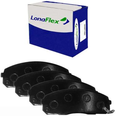 Imagem de Kit Pastilha Freio Hyundai Hr 2006 A 2022 Akebono Lonaflex