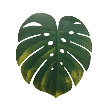 Imagem de LUGAR AMERICANO DE PLÁSTICO GARDEN LEAF VERDE 45x38cm