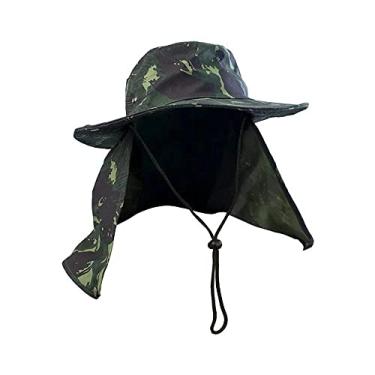 Imagem de CHAPÉU AUSTRALIANO C PROTEÇÃO PESCOCO ORELHA JOGA CAMUFLADO