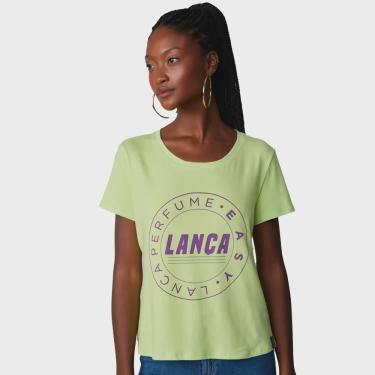 Imagem de Camiseta Easy Lança Perfume Basic Verde Feminino