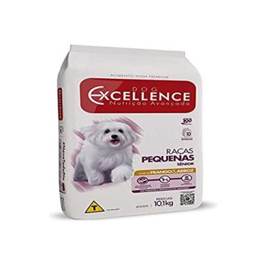 Imagem de DOG EXCELL Ração Excellence Para Cães Sênior De Raças Pequenas Sabor Frango E Arroz 10 1Kg