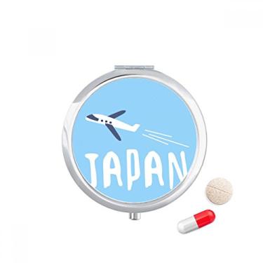 Imagem de Estojo de comprimidos para viagem de avião japonês, caixa de armazenamento de remédios