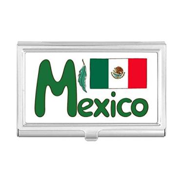 Imagem de Carteira de bolso com estampa verde da bandeira nacional do México
