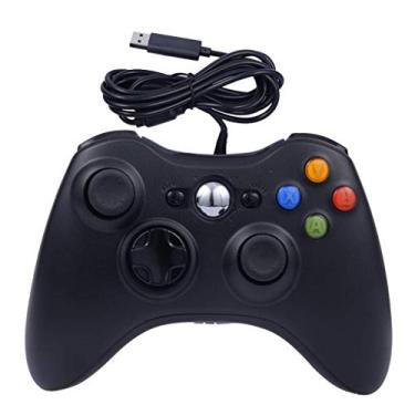 Imagem de Joypad com fio para jogos – Xbox 360 Console Gamepad Joypad Controle remoto joystick, prático e aprimorado, um presente para amantes de jogos