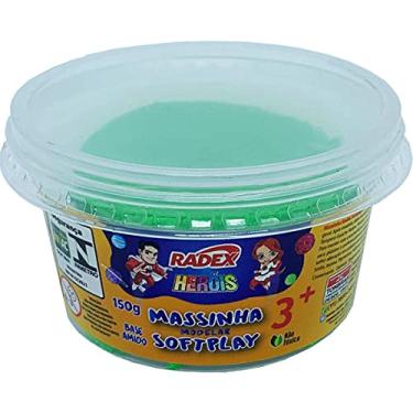 Imagem de Massa Para Modelar, Radex, Heróis, Verde, 150 Gramas