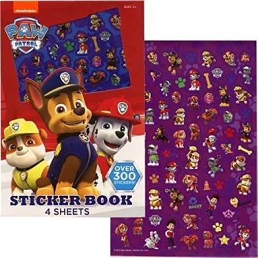 Imagem de UPD Paw Patrol Sticker Book, 4 Sheets - Over 300 Stickers