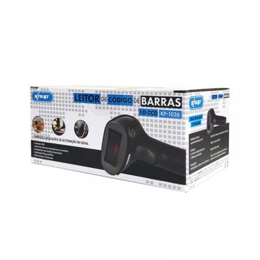 Imagem de Leitor Código De Barra Com Fio Knup Kp-1026 Boleto Bancário