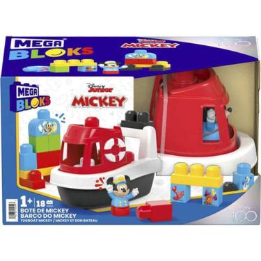 Imagem de Mega Bloks - Barco classico do Mickey - Disney Jogo Construcao - hpb50 MATTEL