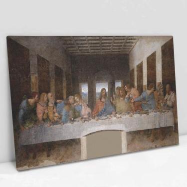 Imagem de Quadro Decorativo A Última Ceia - Leonardo Da Vinci Em Tela Canvas - T