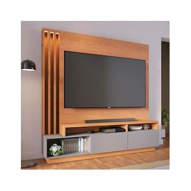 Imagem de Estante Home Colibri Humaitá com 180 cm de Largura, Ideal para TV de Até 65”