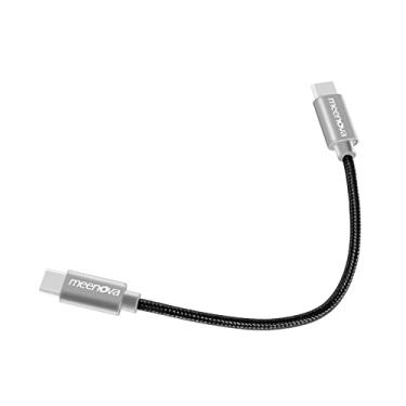 Imagem de Meenova Cabo USB-C OTG Pro DAC 0,5 pés/15 cm para smartphone Android, Galaxy S22 21 Note20, cor de cobre livre de oxigênio para amplificador, Fiio BTR 5 Q3S BTR3K, qudelix 5k, xd-05 Plus, HIDIZS S9