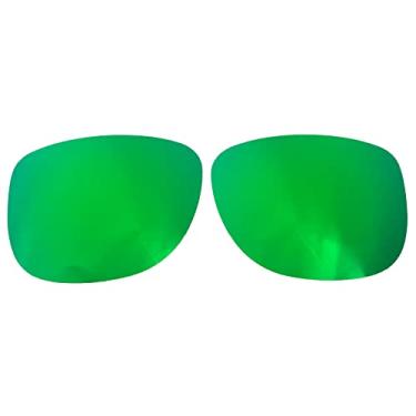 Imagem de Wetnenss Lentes de substituição para óculos de sol Rayban Justin RB4165 (54 mm) / 1,5 mm polarizadas/fáceis de instalar (verde)