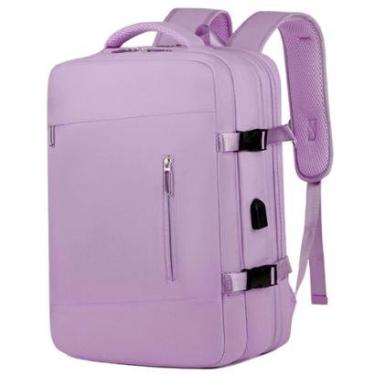 Imagem de Mochila Executiva Viagem Grande Notebook Feminina Masculina-Unissex