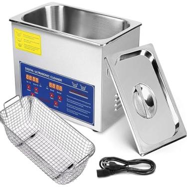 Imagem de CHONGHAN Limpador ultrassônico (2L 3L 6L), Display Digital De Temperatura + Painel Lcd, Com Temporizador, Para Limpador De óCulos De RelóGio De Joias De LaboratóRio