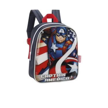 Imagem de Mochila Luxcel Capitão América 38975-Feminino