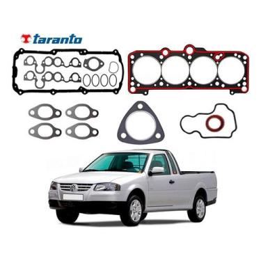 Imagem de Jogo Junta Cabeçote Saveiro G4 1.6 1.8 8v Mi 2006 A 2008 - Taranto